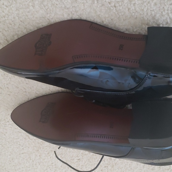 Men's Blue Lace up Shoes - Picture 5 of 6